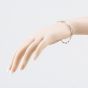 Second Hand 9ct Two Colour Gold 7.25 Inch Belcher Chain Bracelet 41281976