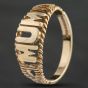 Second Hand 9ct Yellow Gold Mum Signet Ring 412900218