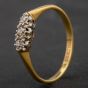 Second Hand Yellow Gold Old Cut Three Stone Diamond Ring 4133962