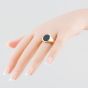 Second Hand 9ct Yellow Gold Onyx Signet Ring 41341530