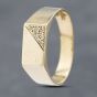 Second Hand 9ct Yellow Gold Oblong Signet Ring 41341732