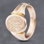 Second Hand Vintage 9ct Rose Gold Oval Signet Ring 41341749