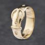 Second Hand Vintage 9ct Yellow Gold Buckle Ring 41341844