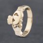 Second Hand 9ct Yellow Gold Claddagh Ring 41341864