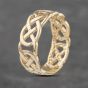 Second Hand 9ct Yellow Gold Celtic Band Ring 41341942