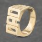 Second Hand 9ct Yellow Gold Dad Signet Ring 41341964