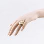 Second Hand 9ct Yellow Gold Heavy Saddle Ring 41342055