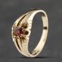 Second Hand 9ct Yellow Gold Single Stone Signet Ring 41342067