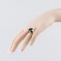 Second Hand 9ct Yellow Gold Bloodstone Oval Signet Ring 41342339
