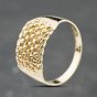 Second Hand 9ct Yellow Gold Six Row Keeper Ring 41342348