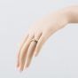 Second Hand 9ct Yellow Gold Engraved Buckle Ring 41342420