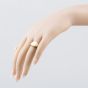 Second Hand 9ct Yellow Gold Plain Square Signet Ring 41342431