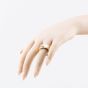 Second Hand 9ct Yellow Gold Engraved Buckle Ring 41342452