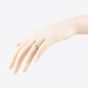 Second Hand 9ct Yellow Gold Flower Pattern Buckle Ring 41342471