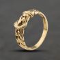 Second Hand 9ct Yellow Gold Chainlink Buckle Ring 41342474