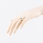 Second Hand 9ct Yellow Gold Diamond Set Square Signet Ring 41342492