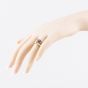 Second Hand 9ct Yellow Gold Amethyst Signet Ring 41342494