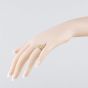 Second Hand 9ct Yellow Gold Four Row Keeper Ring 41342534