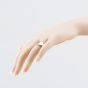 Second Hand 9ct Yellow Gold Plain Oblong Signet Ring 41342556