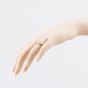 Second Hand 9ct Yellow Gold Cubic Zirconia Nine Stone Signet Ring 41342559
