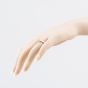 Second Hand 9ct Yellow Gold Diamond Buckle Ring 41342562