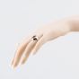 Second Hand 9ct Yellow Gold Garnet Oval Signet Ring 41342569