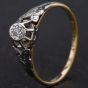 Second Hand Vintage Illusion Set Diamond Solitaire Ring 4138042