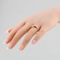 Second Hand Vintage Yellow Gold Diamond Graduated Five Stone Ring 41381451