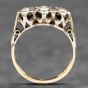 Second Hand 18ct Two Colour Gold Diamond Three Stone Ring 41381642