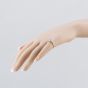 Second Hand 9ct Yellow Gold 0.10ct Brilliant Cut Diamond Solitaire Ring 41383115