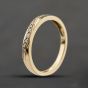 Second Hand 9ct Yellow Gold 0.08ct Brilliant Cut Diamond Half Eternity Ring 41383878