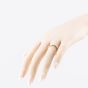 Second Hand 9ct Yellow Gold 0.08ct Brilliant Cut Diamond Half Eternity Ring 41383878