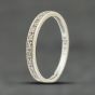 Second Hand 9ct White Gold Diamond Half Eternity Ring 41383940