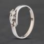 Second Hand 18ct White Gold 0.22ct Brilliant Cut Diamond Five Stone Ring 41384079