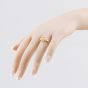 Second Hand 9ct Yellow Gold Citrine & Diamond Dress Ring 41384352