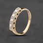 Second Hand 9ct Yellow Gold Diamond Five Stone Ring 41384378