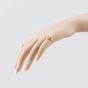 Second Hand 9ct Yellow Gold Citrine & Diamond Dress Ring 41384385