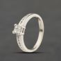 Second Hand 9ct White Gold 0.33ct Diamond Cluster Ring 41384466
