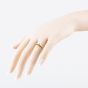 Second Hand 9ct Yellow Gold Brilliant Cut Diamond Shoulder Set Solitaire Ring 41384472