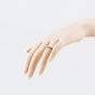 Second Hand 9ct Yellow Gold Brilliant Cut Diamond Half Eternity Ring 41384485