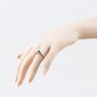 Second Hand 9ct White Gold Pearl & Diamond Dress Ring 41384602