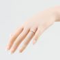 Second Hand 9ct Yellow Gold Diamond 4.7mm Shaped Wedding Ring 41384823