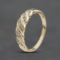 Second Hand 9ct Yellow Gold 0.05ct Diamond Dress Ring 41385007