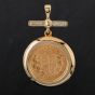Second Hand Yellow Gold 2003 1/2 Sovereign Golden Jubilee Coin Keeper Loose Pendant 4139171