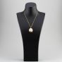Second Hand 9ct Yellow Gold Locket Pendant & 18 Inch Box Chain 4139939