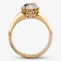 Second Hand Antique 18ct Yellow Gold 3.00ct Old Cut Diamond Victorian Solitaire Ring 414800895