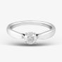 Second Hand Tiffany & Co. Platinum 0.45ct Brilliant Cut Diamond Solitaire Ring 41481170