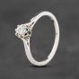 Second Hand Platinum Diamond Solitaire Ring 41481335
