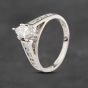 Second Hand 0.45ct Marquise Cut Diamond Shoulder Set Solitaire Ring 41481338