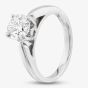 Second Hand Platinum 0.90ct Brilliant Cut Diamond Solitaire Ring 41481484
